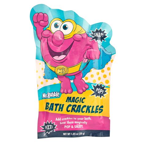 Mr bubble crackles